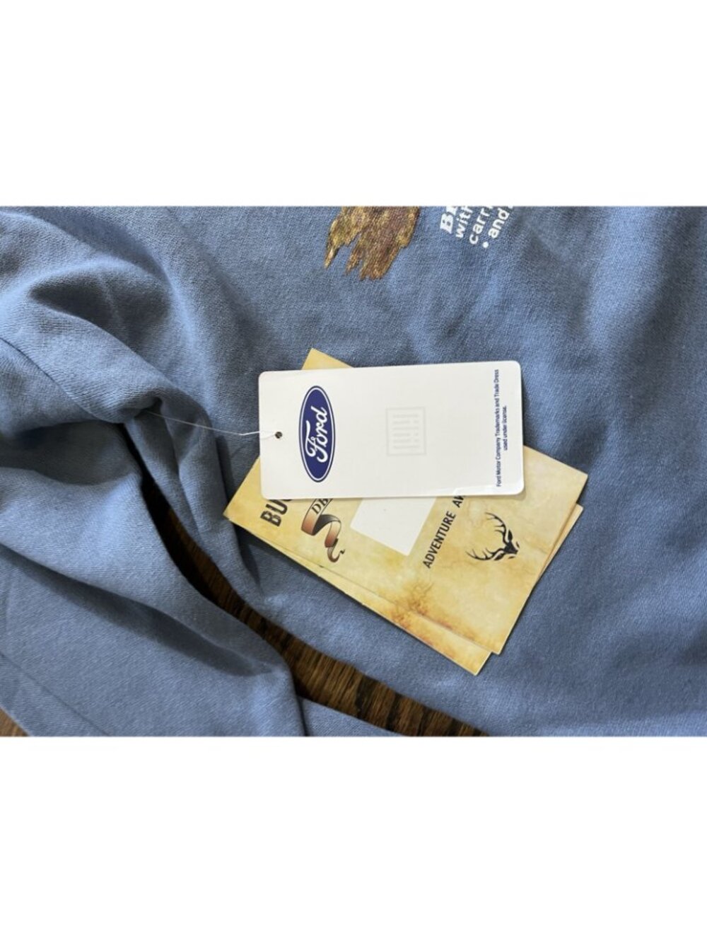 Ford Bronco 1967 Vintage Graphic Pullover Blue Hoodie Men’s Size Large NWT - Picture 6 of 11
